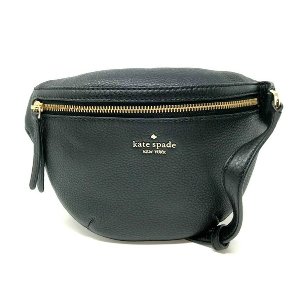 kate spade black fanny pack